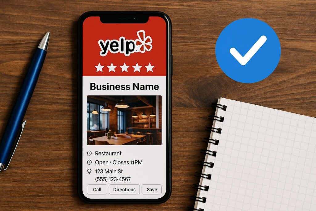 Claim and Optimize Your Yelp Business Page
