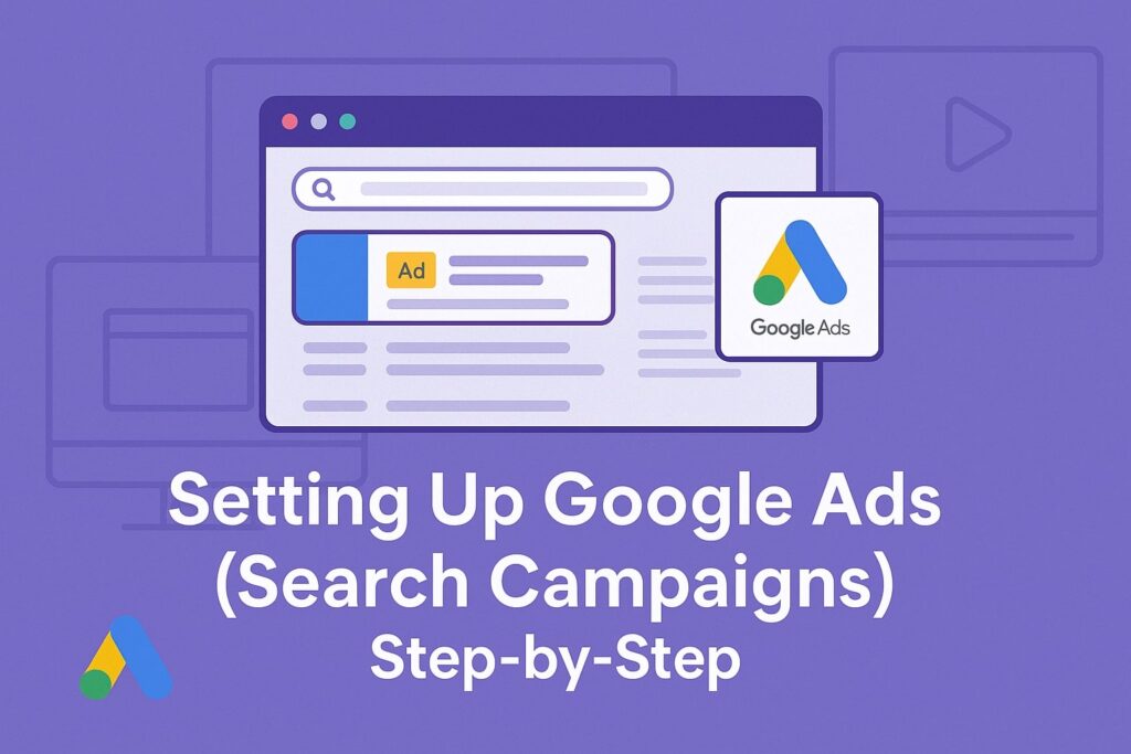 Setting Up Google Ads (Search Campaigns) Step-by-Step