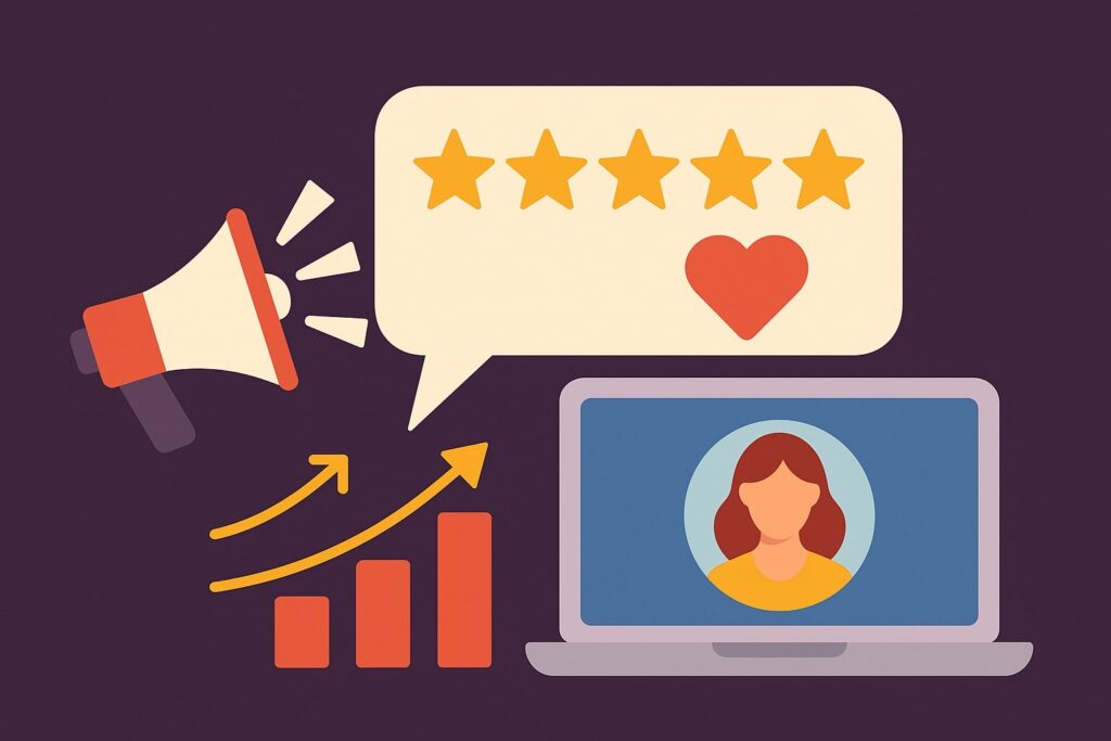 Using Positive Reviews in Marketing