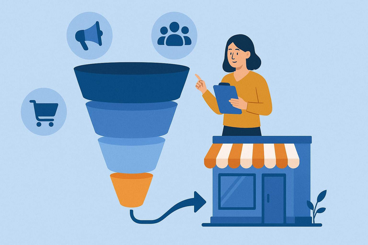 Creating a Marketing Funnel for a Local Business