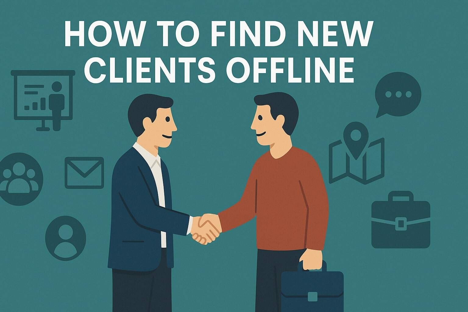 How to Find New Clients Offline