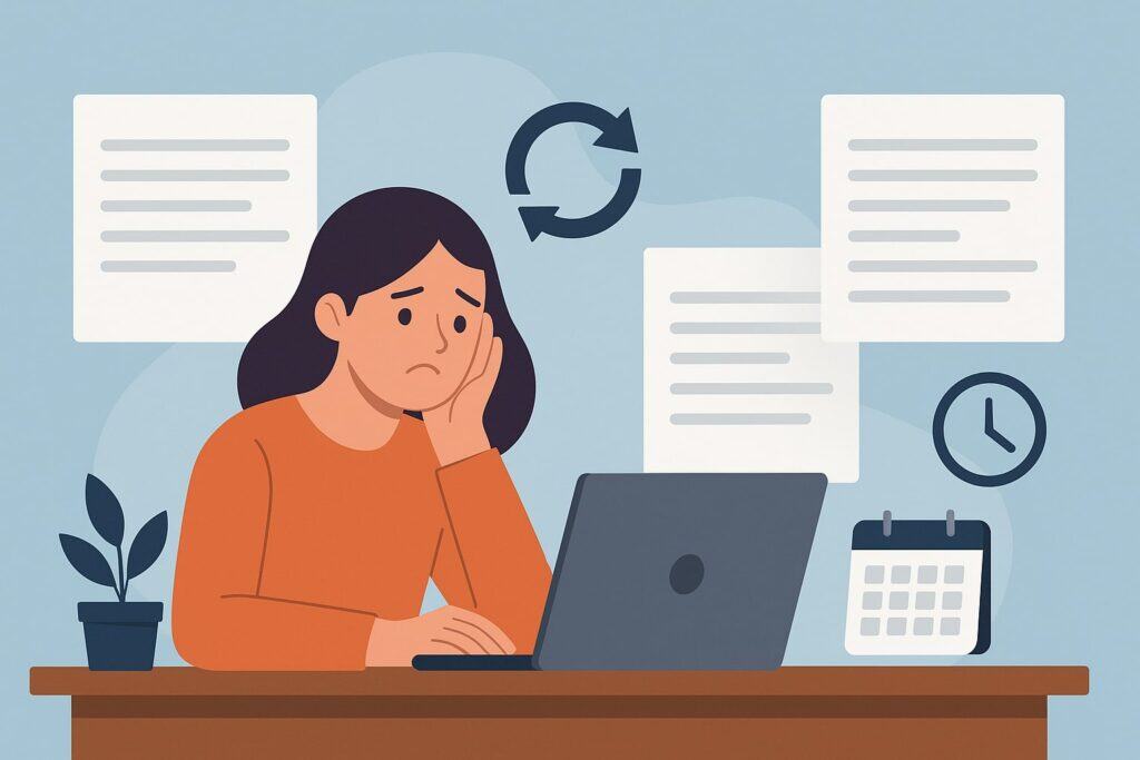 Mistake 4: Inconsistent Content Publishing (Lack of Consistency)