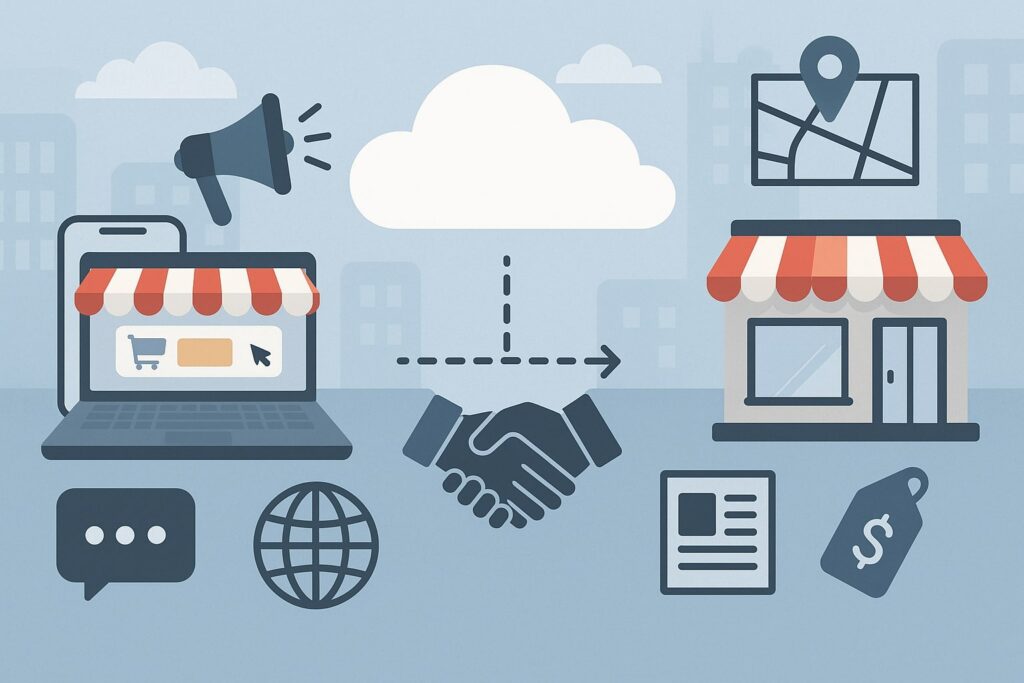 Integrating Online and Offline Strategies