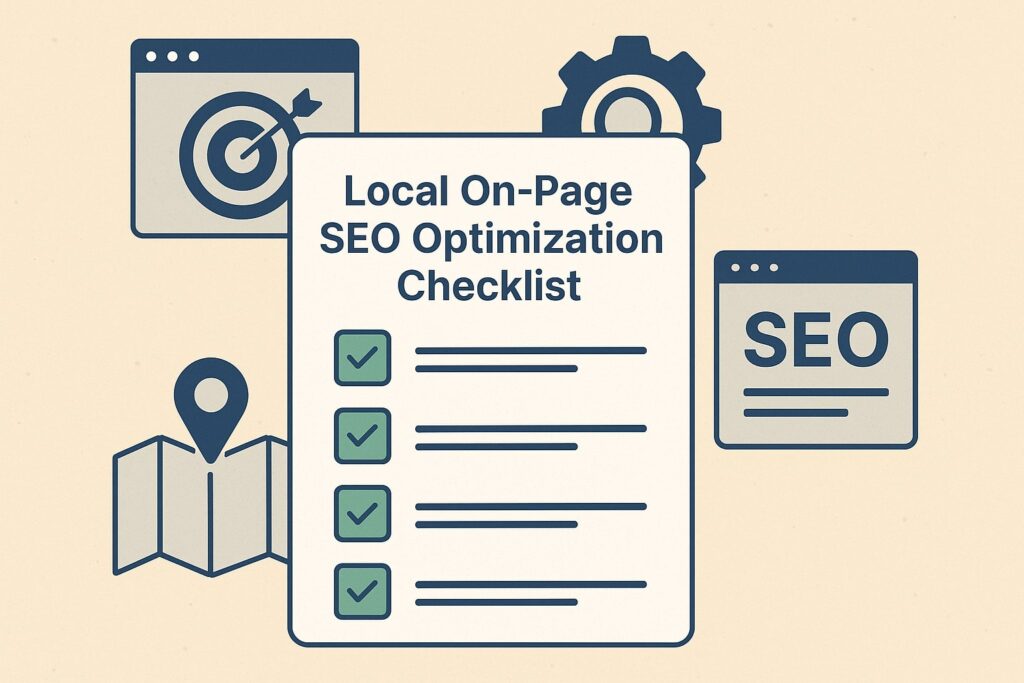 Local On-Page SEO Optimization Checklist