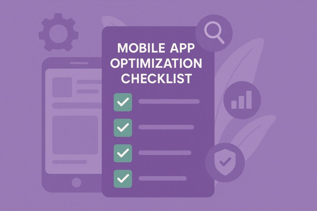 Mobile App Optimization Checklist