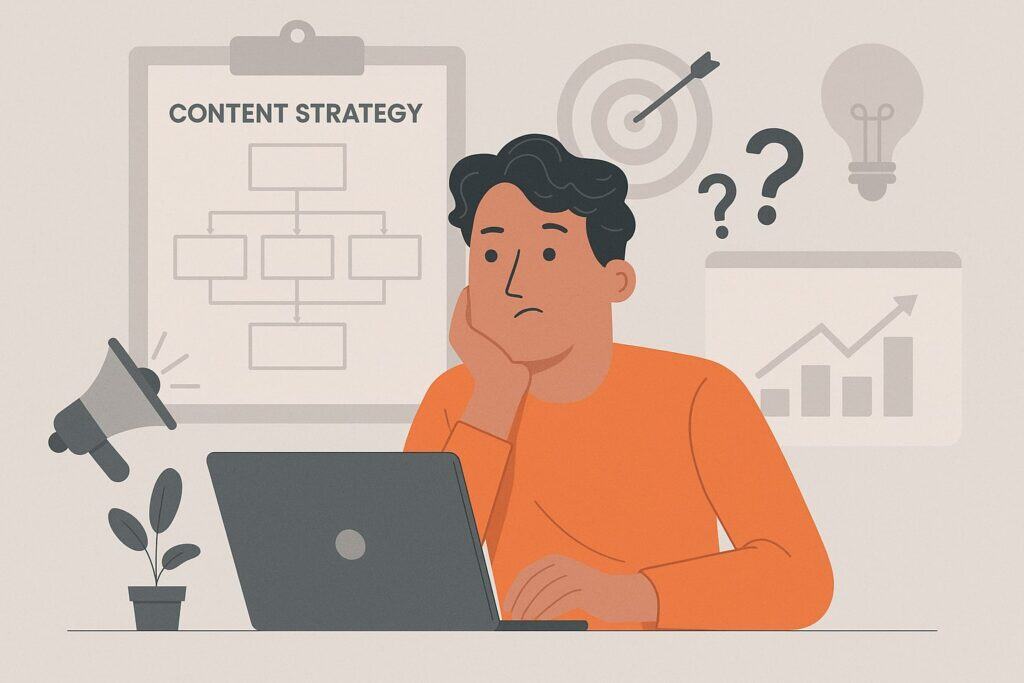 Mistake 1: No Clear Content Marketing Strategy or Plan