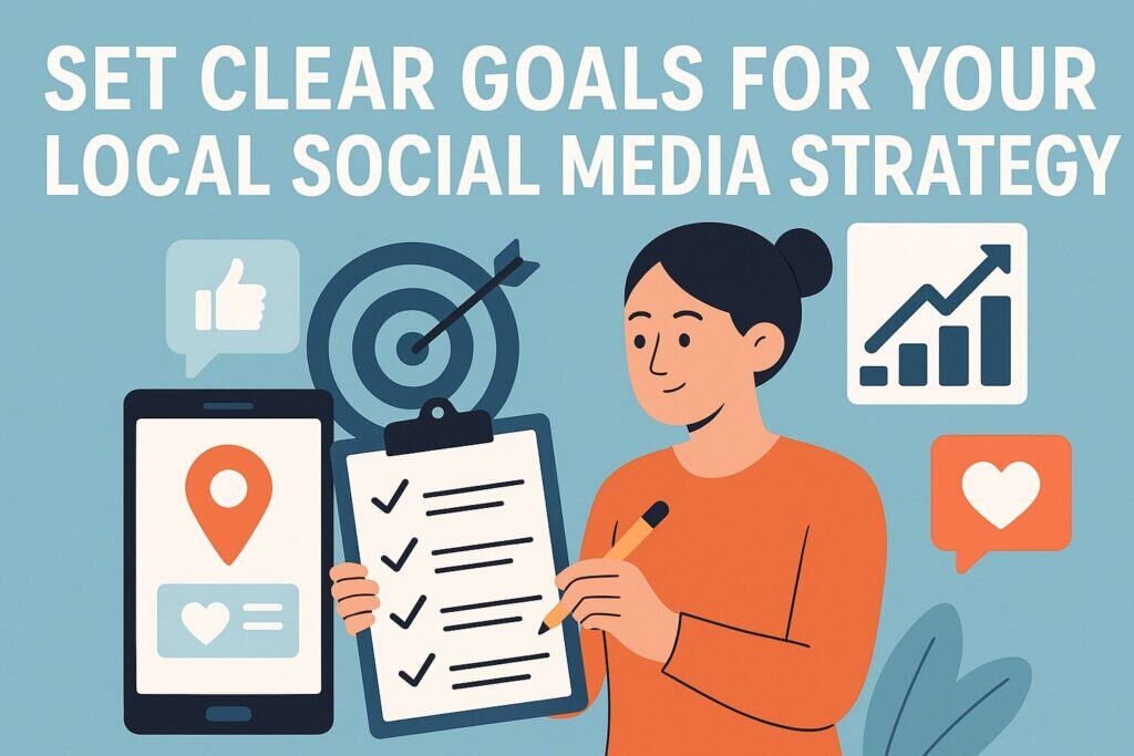 Set Clear Goals for Your Local Social Media Strategy