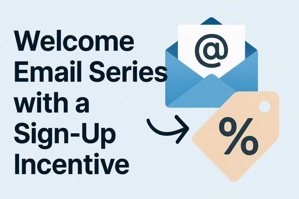 Welcome Email Series with a Sign-Up Incentive
