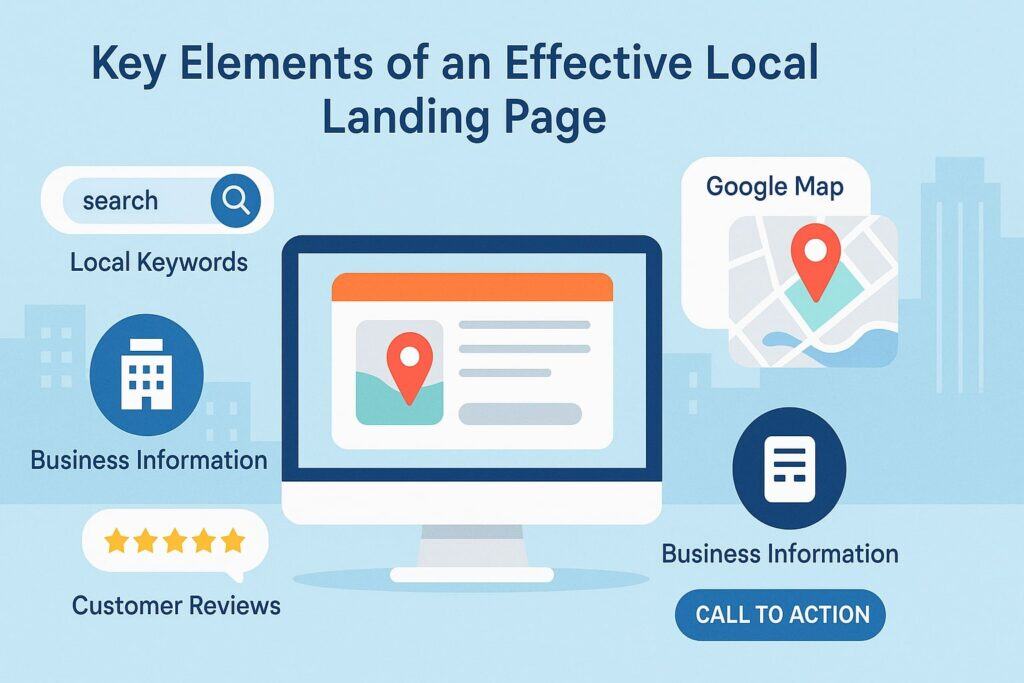 Key Elements of an Effective Local Landing Page