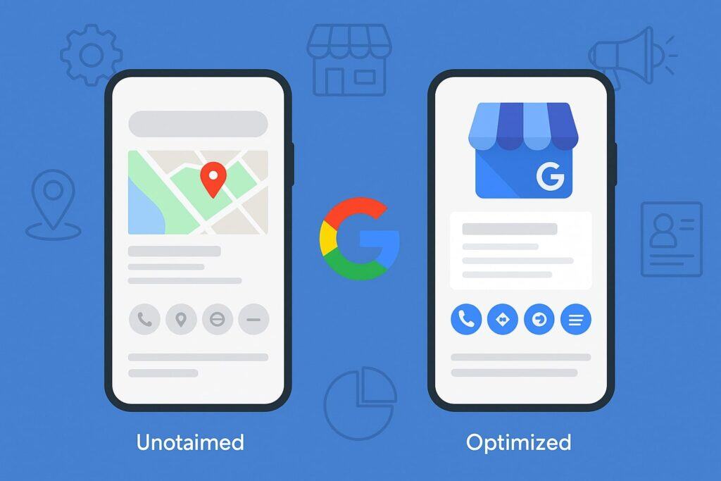 Not Claiming and Optimizing Google Business Profile (GBP)