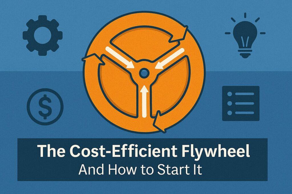 The cost-efficient flywheel and how to start it