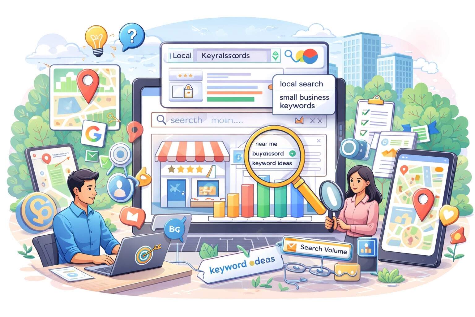 Local Keyword Research for Small Businesses