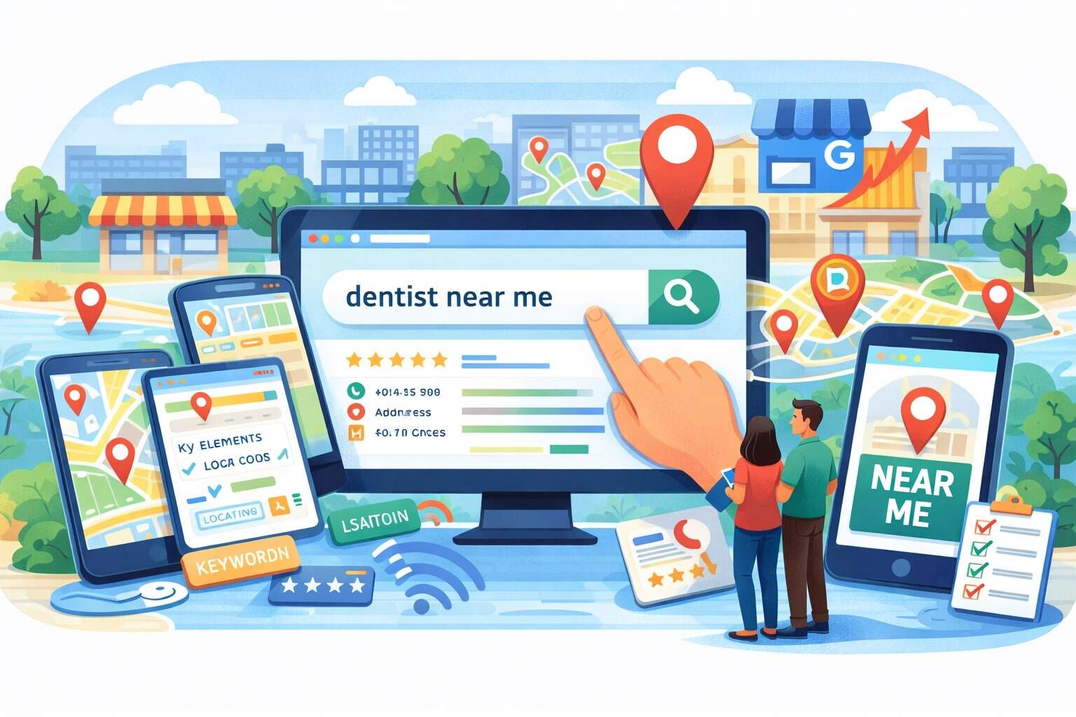 Optimizing Website for Near Me Searches