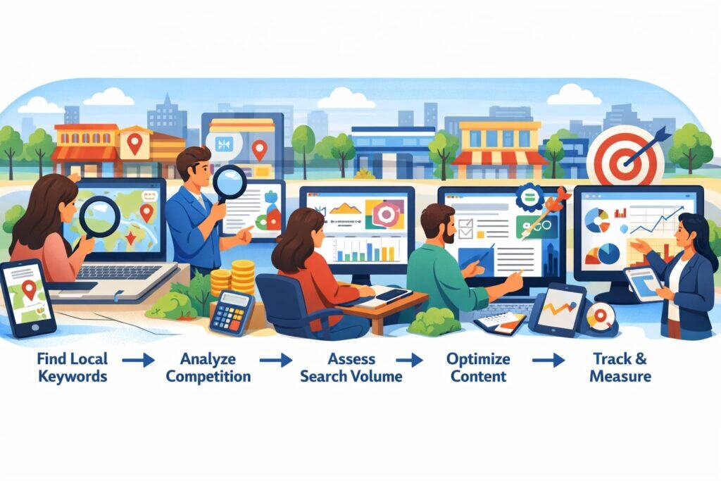 Step-by-Step Local Keyword Research Process (Repeatable Workflow)