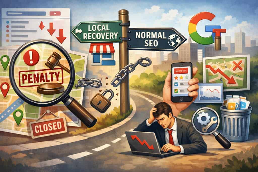 What “Local SEO Penalties” Really Mean (And Why Recovery Is Different Than Normal SEO)