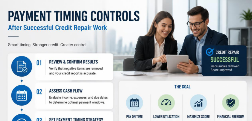 Payment Timing Controls After Credit Repair Work Is Completed