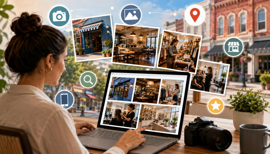 Authentic local business photos for marketing