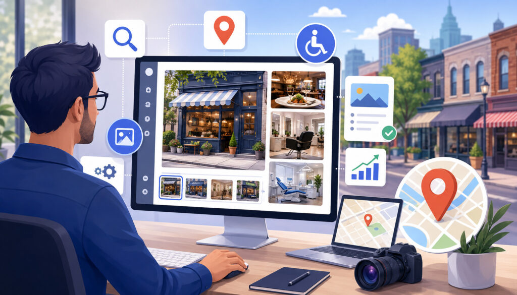Helpful alt text for local business images